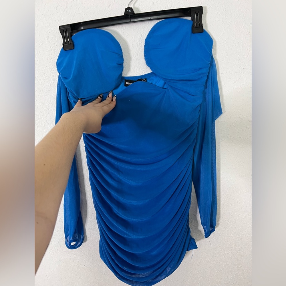 Blue dress